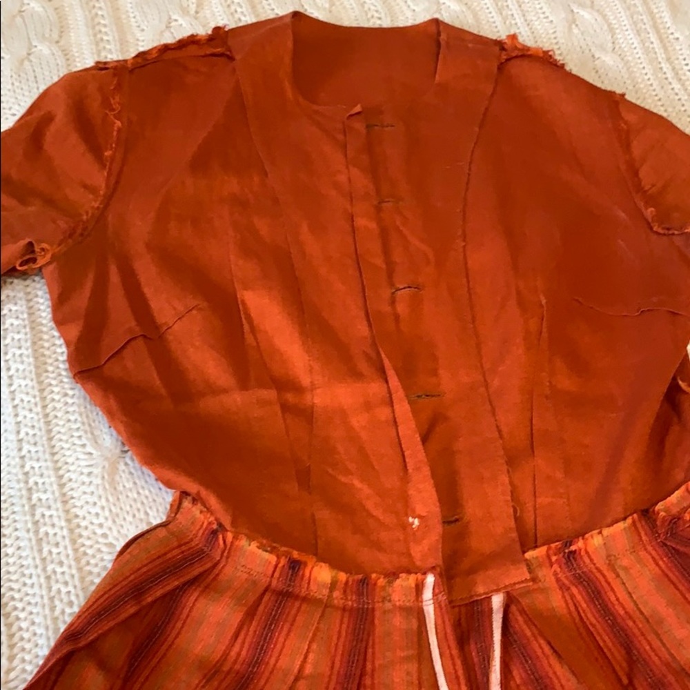 Vintage Handmade 70s Dress - Picture 8 of 9